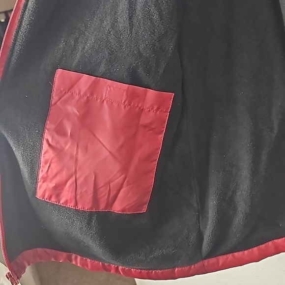 TOTES Women's Large Maroon Three Season Fleece Lined Jacket - Picture 4 of 7